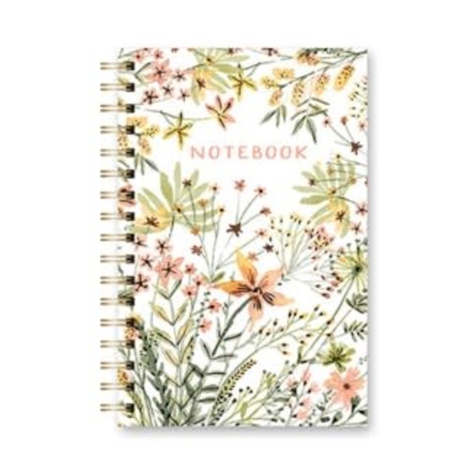Orange Circle Studio Spiral Notebook Wildflowers