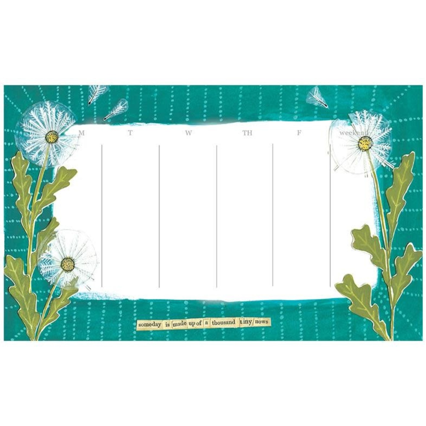 Curly Girl Design Weekly Desk Pad