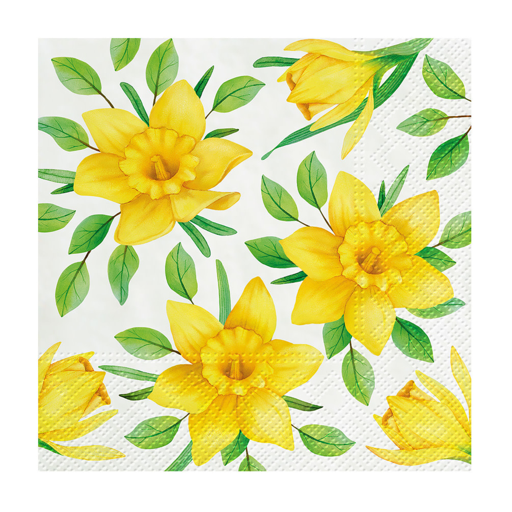 Abbott Daffodils in Bloom sm Napkin