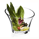 Natural Living Slant-Cut Salad Bowl