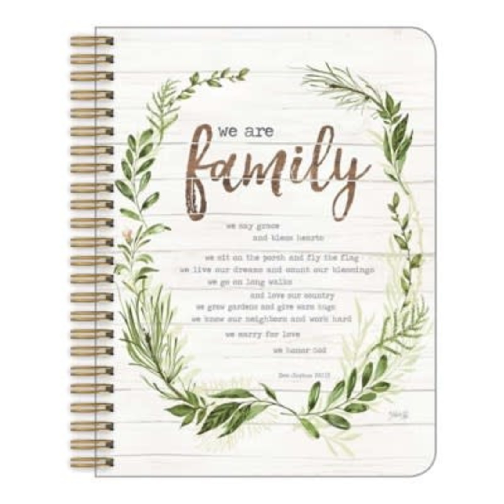 Legacy We are Family Notebook