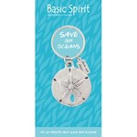 Basic Spirit Sanddollar Keychain