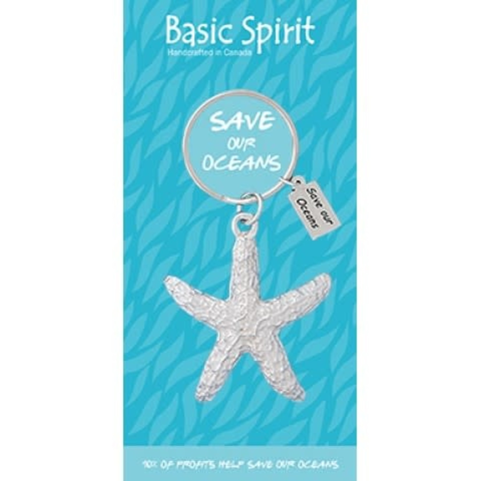Basic Spirit Starfish Keychain