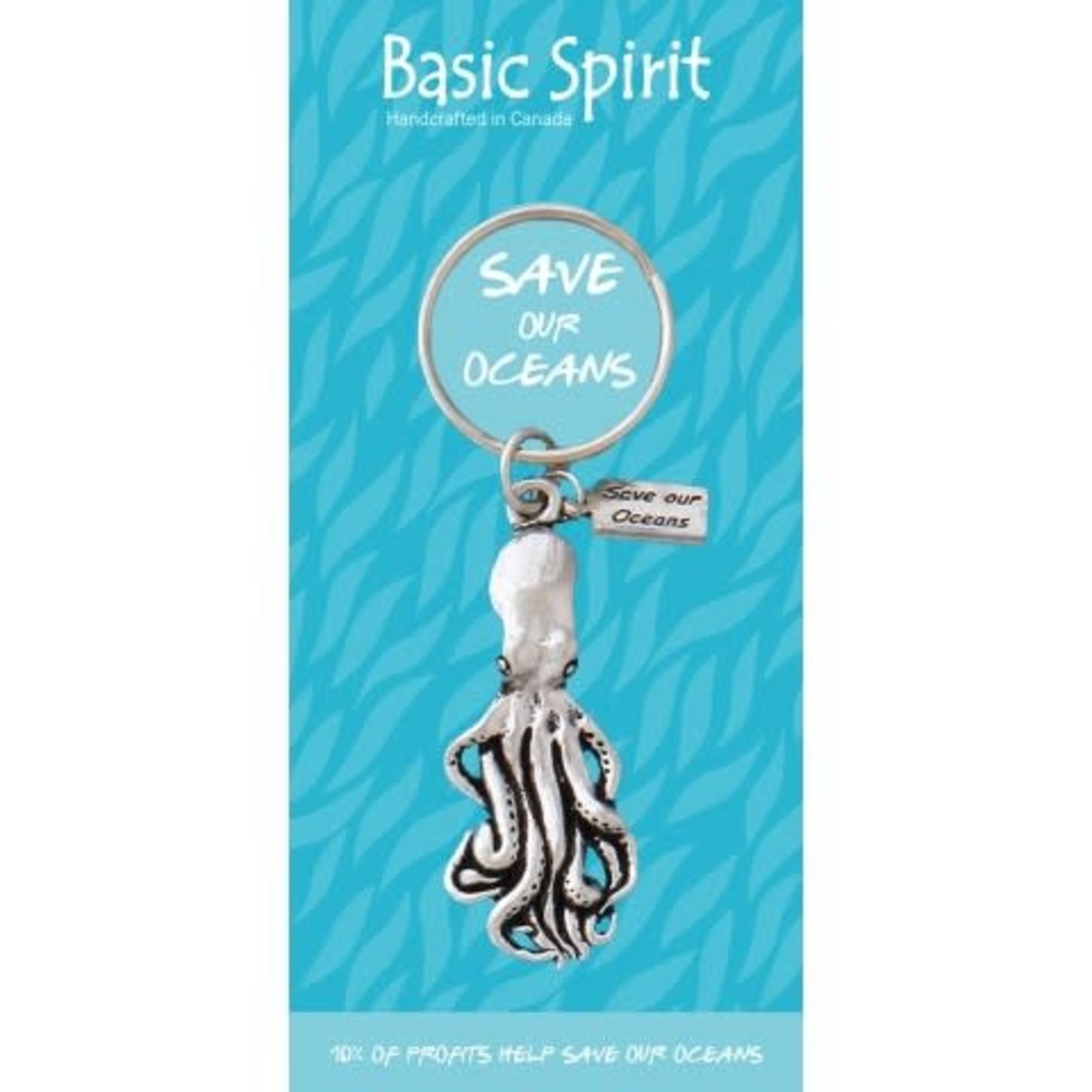 Basic Spirit Octopus Keychain