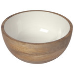 Danica Mango Serving Bowl White