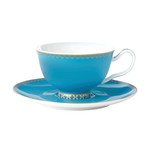 CUP&SAUCER CLASSIC AQUA