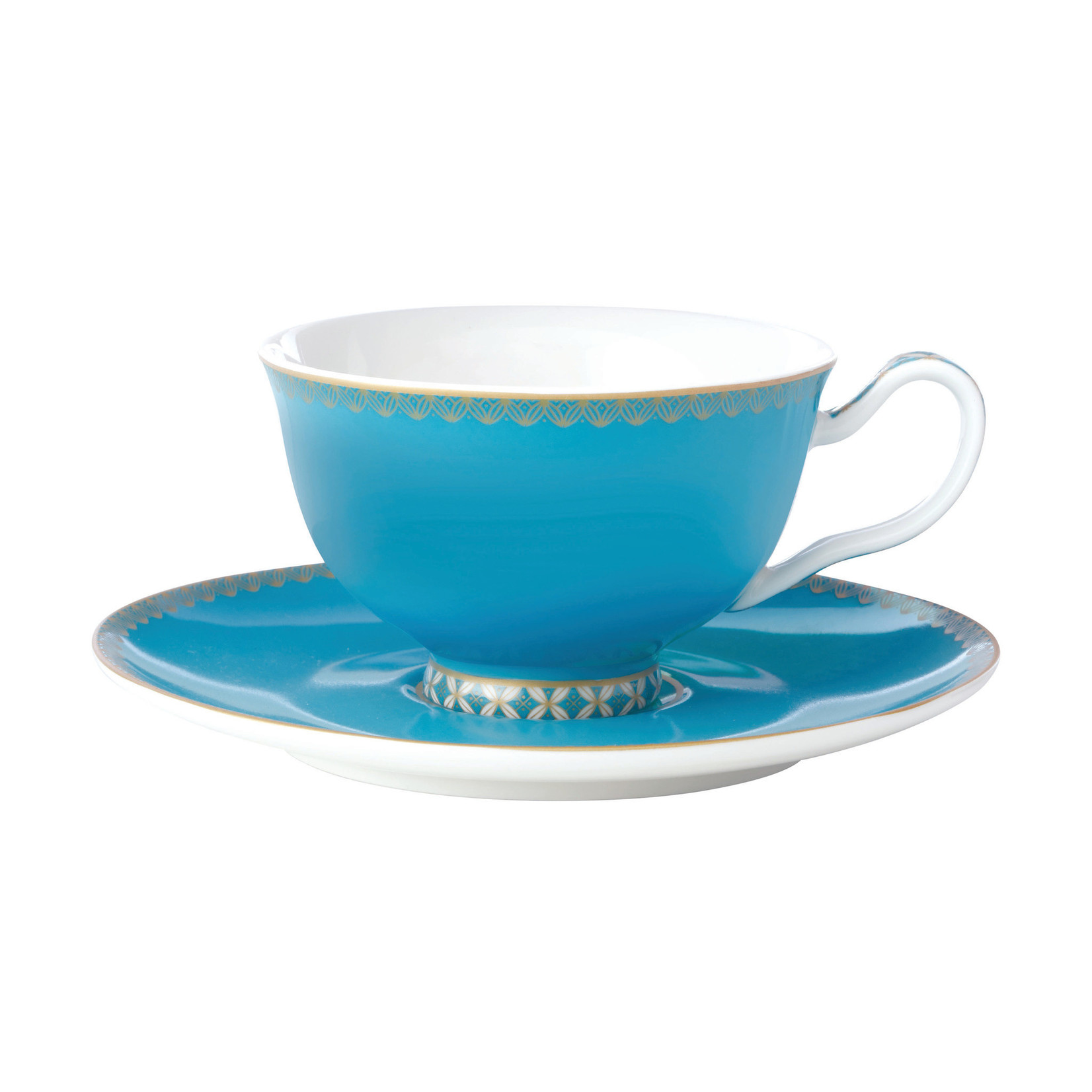 CUP&SAUCER CLASSIC AQUA