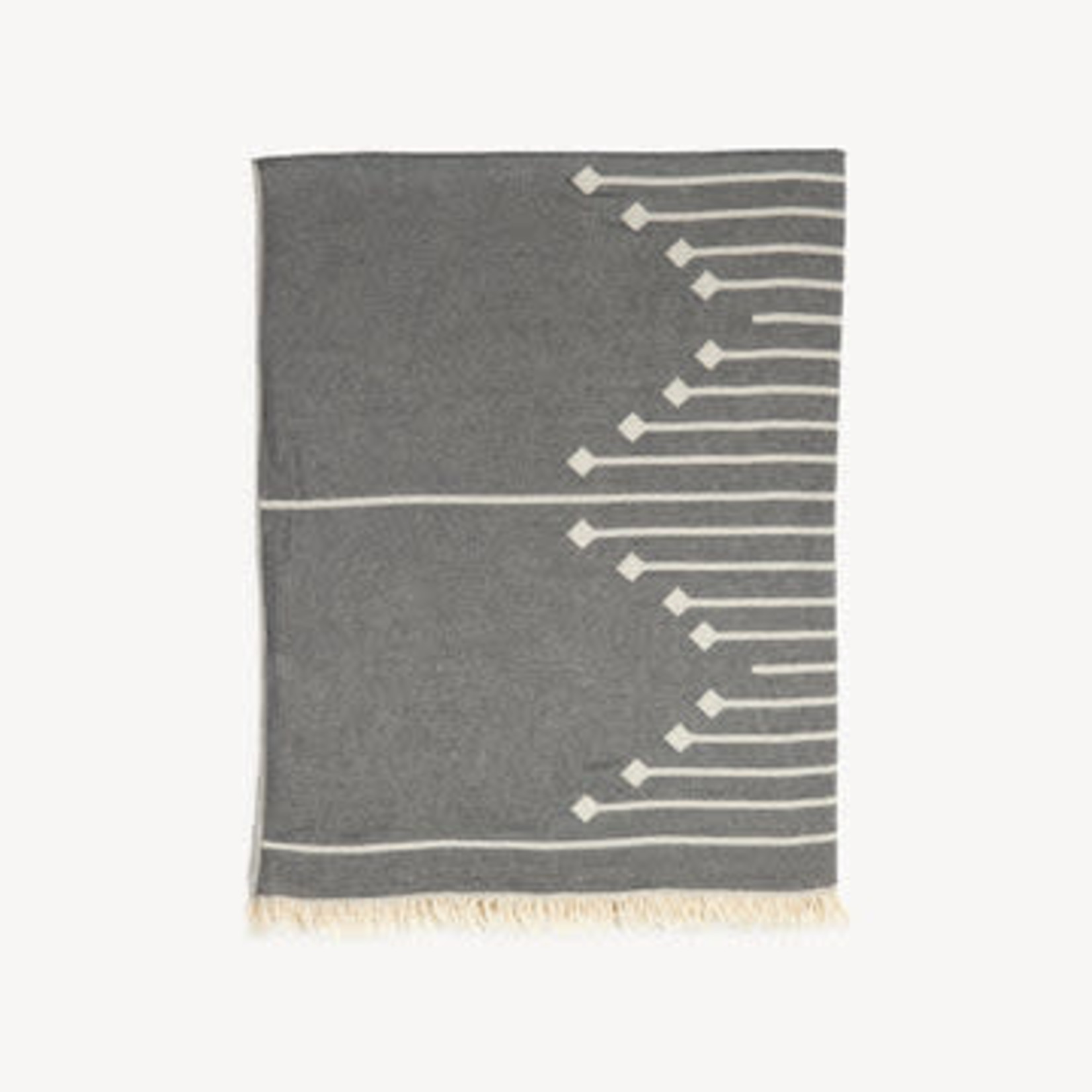 Pokoloko XL throw Arrow Grey
