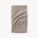 Pokoloko Stonewash Waffle towel clay
