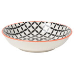 Danica Dip bowl black Lattice