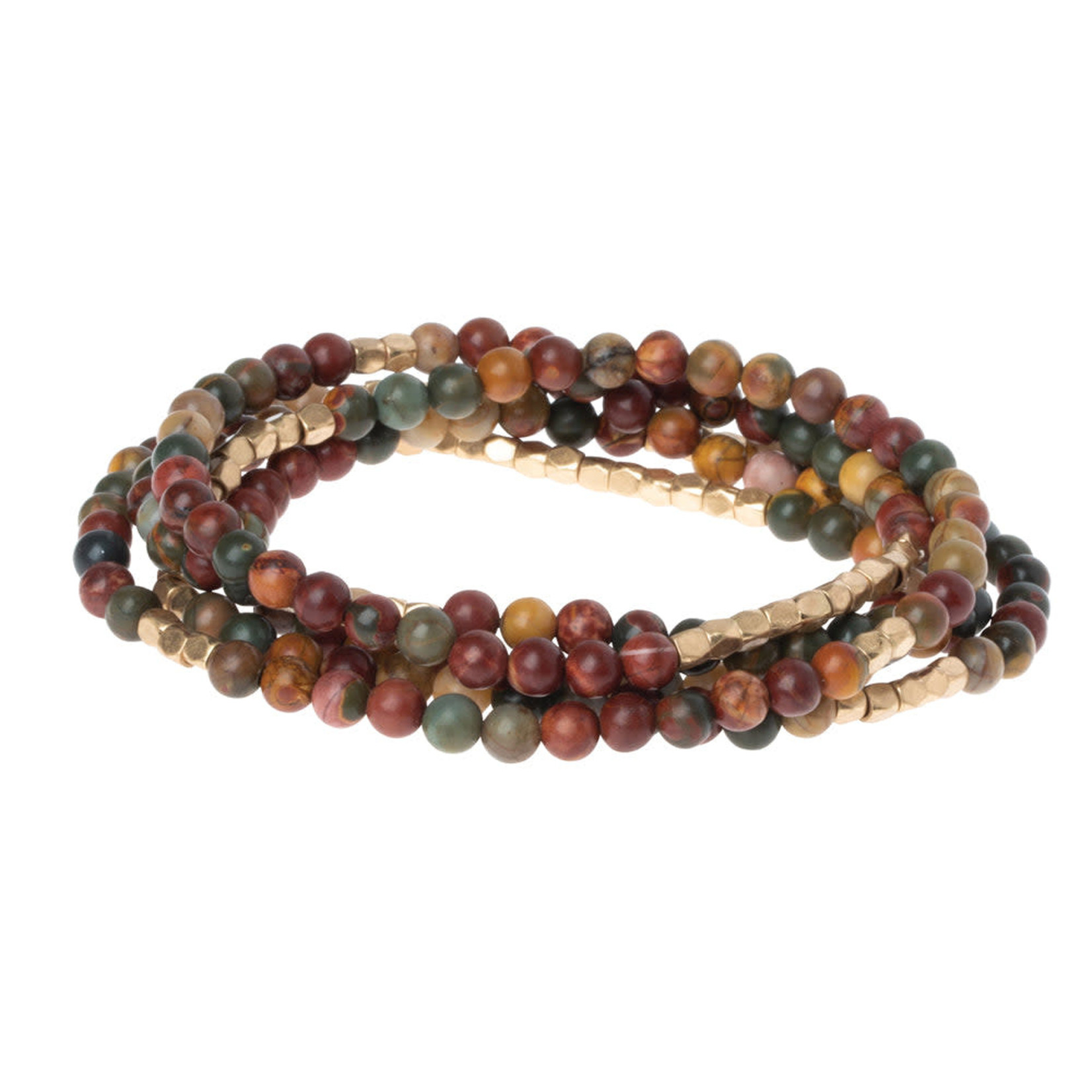 Scout Curated Wears Stone Wrap Bracelet/Necklace