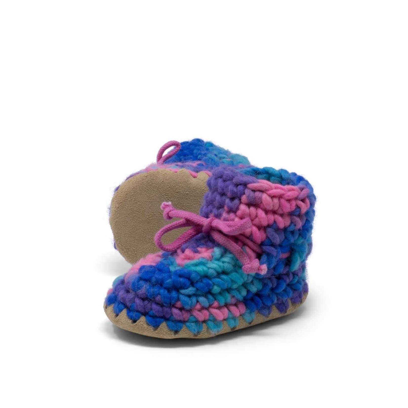 Slippers, Baby Shoe Size 3, Pink Multi