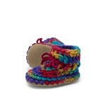 Slippers, Baby Shoe Size 3, Rainbow