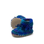 Slippers, Baby Shoe Size 7, Blue Multi