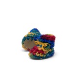 Slippers, Size Newborn, Rainbow
