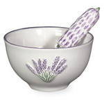 Boston International Lavender Bowl & Spreader