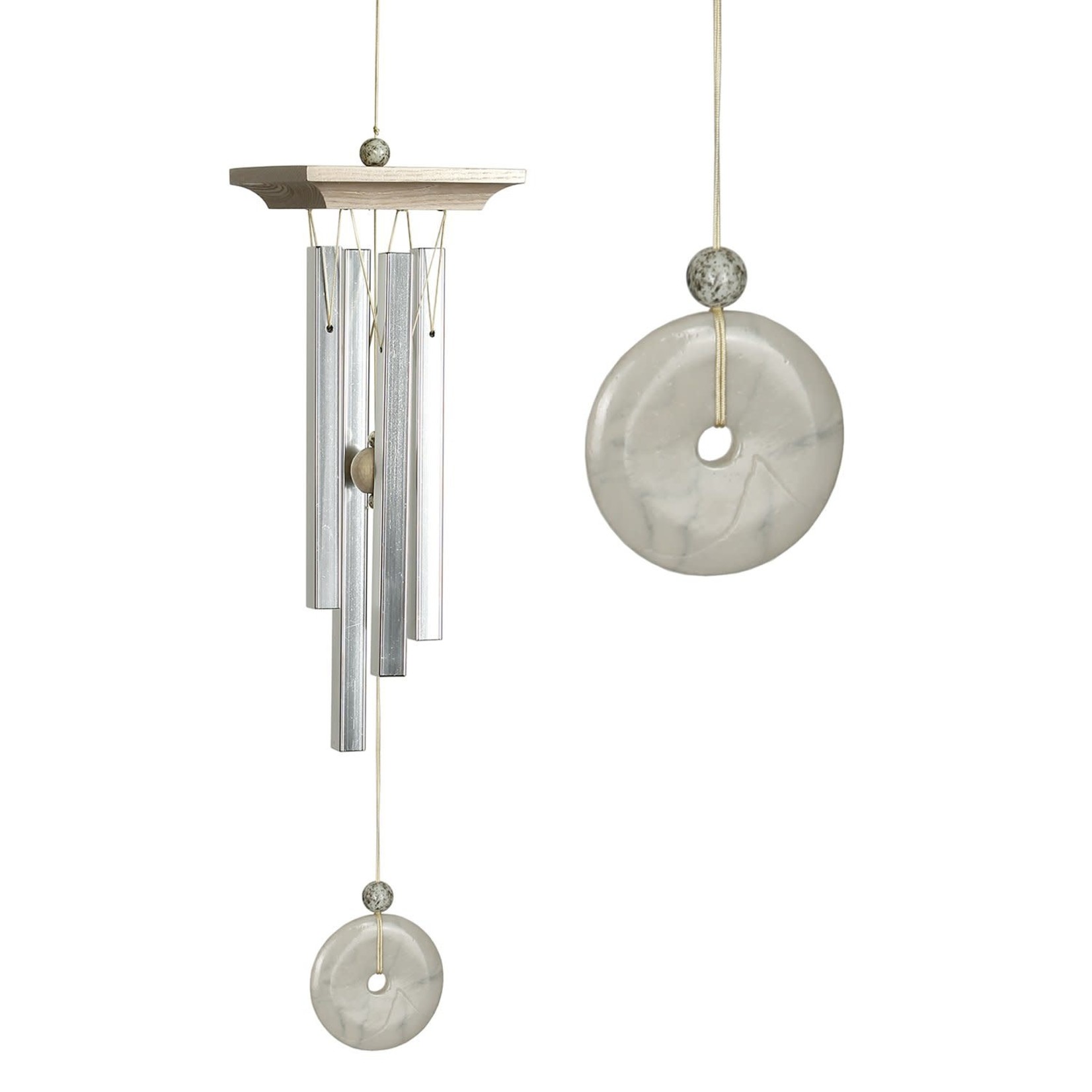 Woodstock Wind Chimes WOODSTOCK WHITE MARBLE CHIME