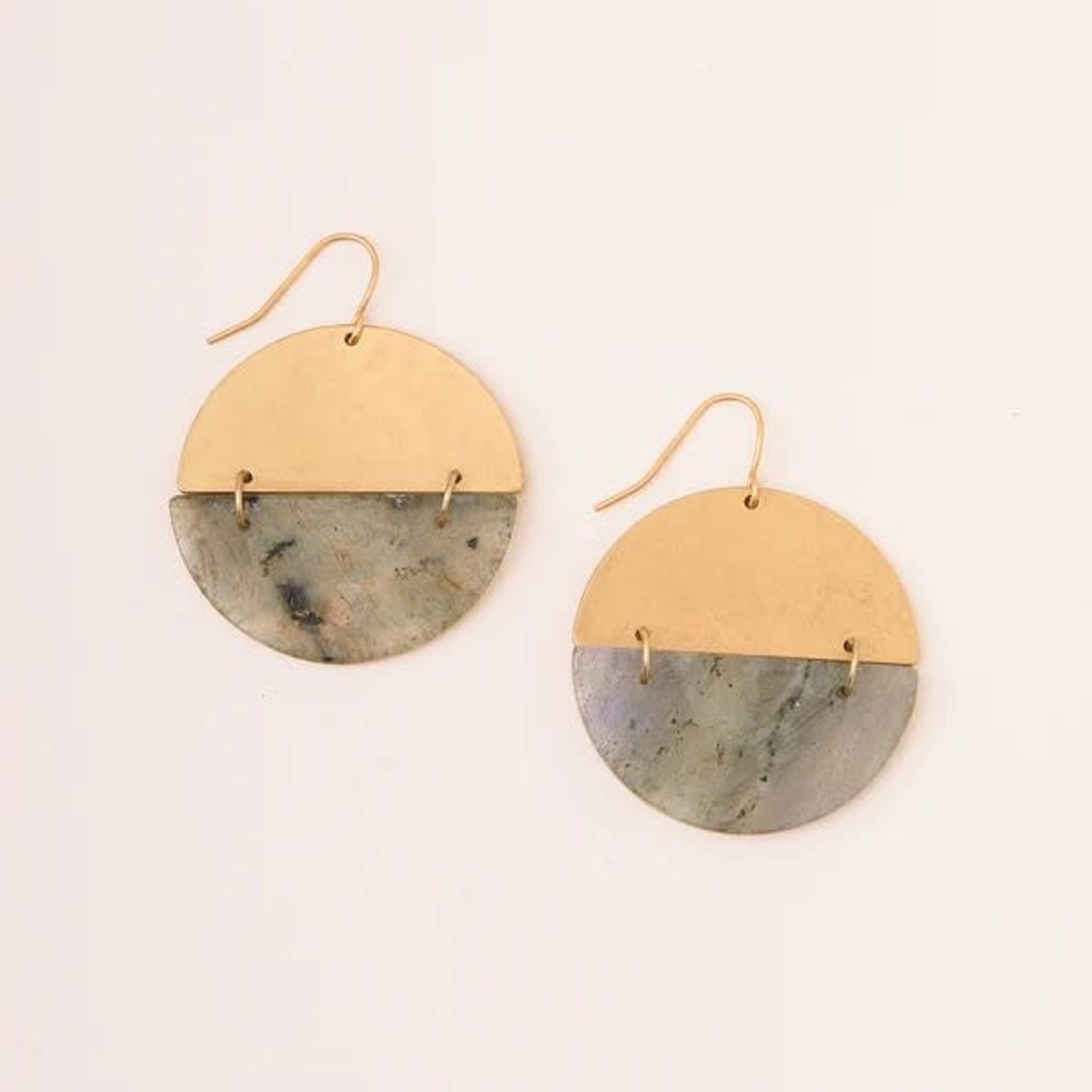 Scout Curated Wears Full Moon Stone Earring