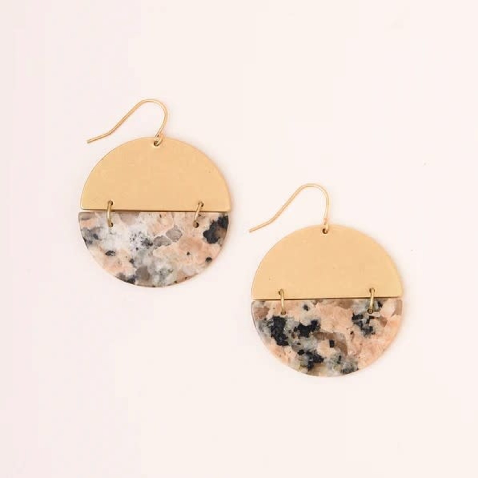Scout Curated Wears Full Moon Stone Earring