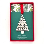 Basic Spirit Peace Tree  HOLIDAY BOXED ORNAMENT