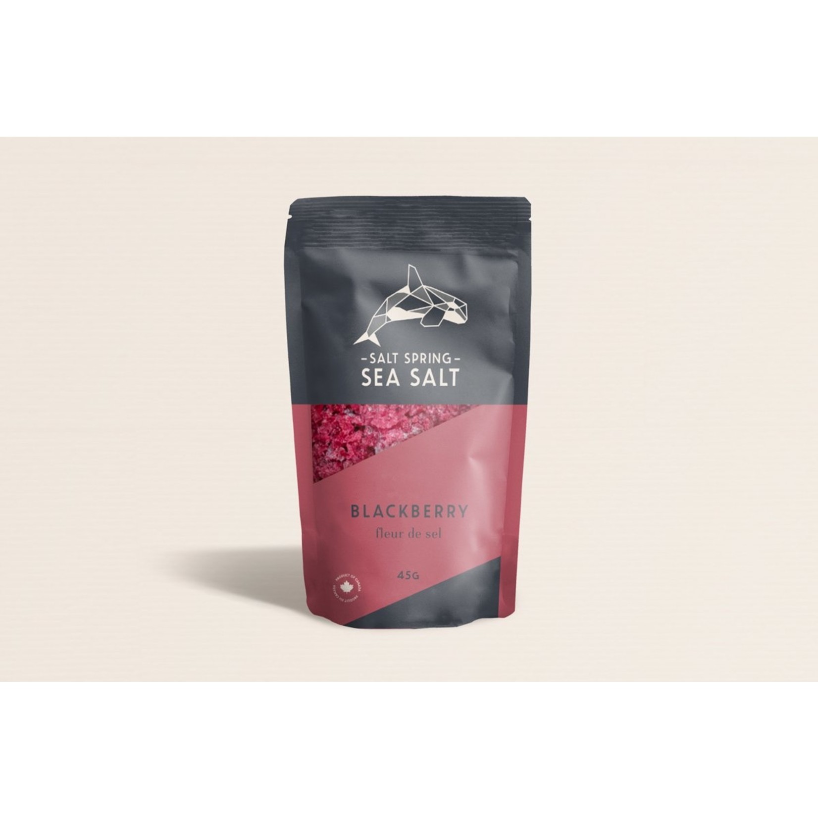 Salt Spring Sea Salt Blackberry fleur de sel