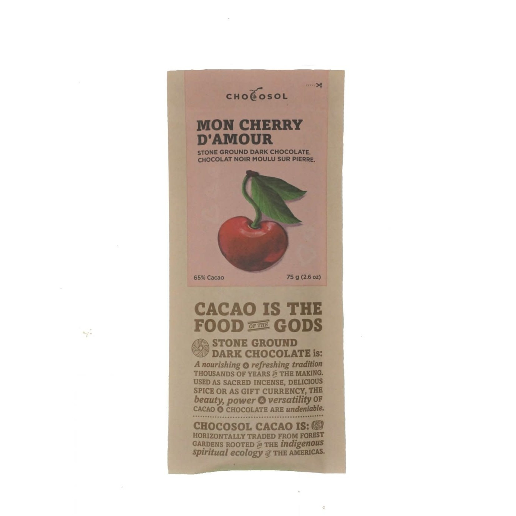 Chocosol Chocosol Bars Mon Cherry  D'Amour