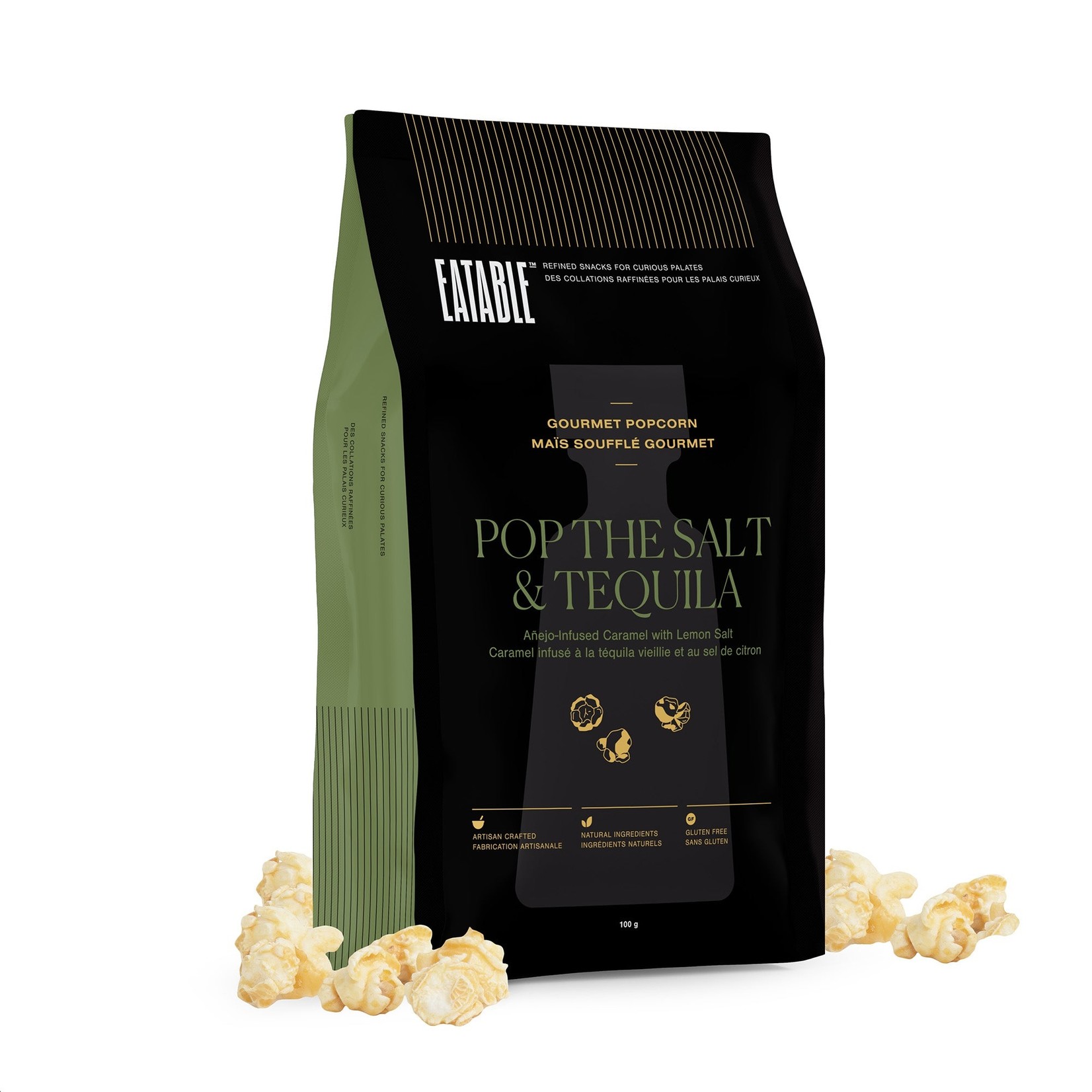 Eatable Popcorn Pop the Salt & Tequilla