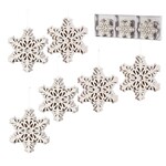 ORN-WH/WH SNWFL (SET6)(XMAS22)