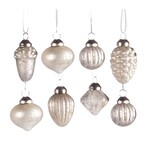 ORN-MINI'S PEWTER(SET8(XMAS22)