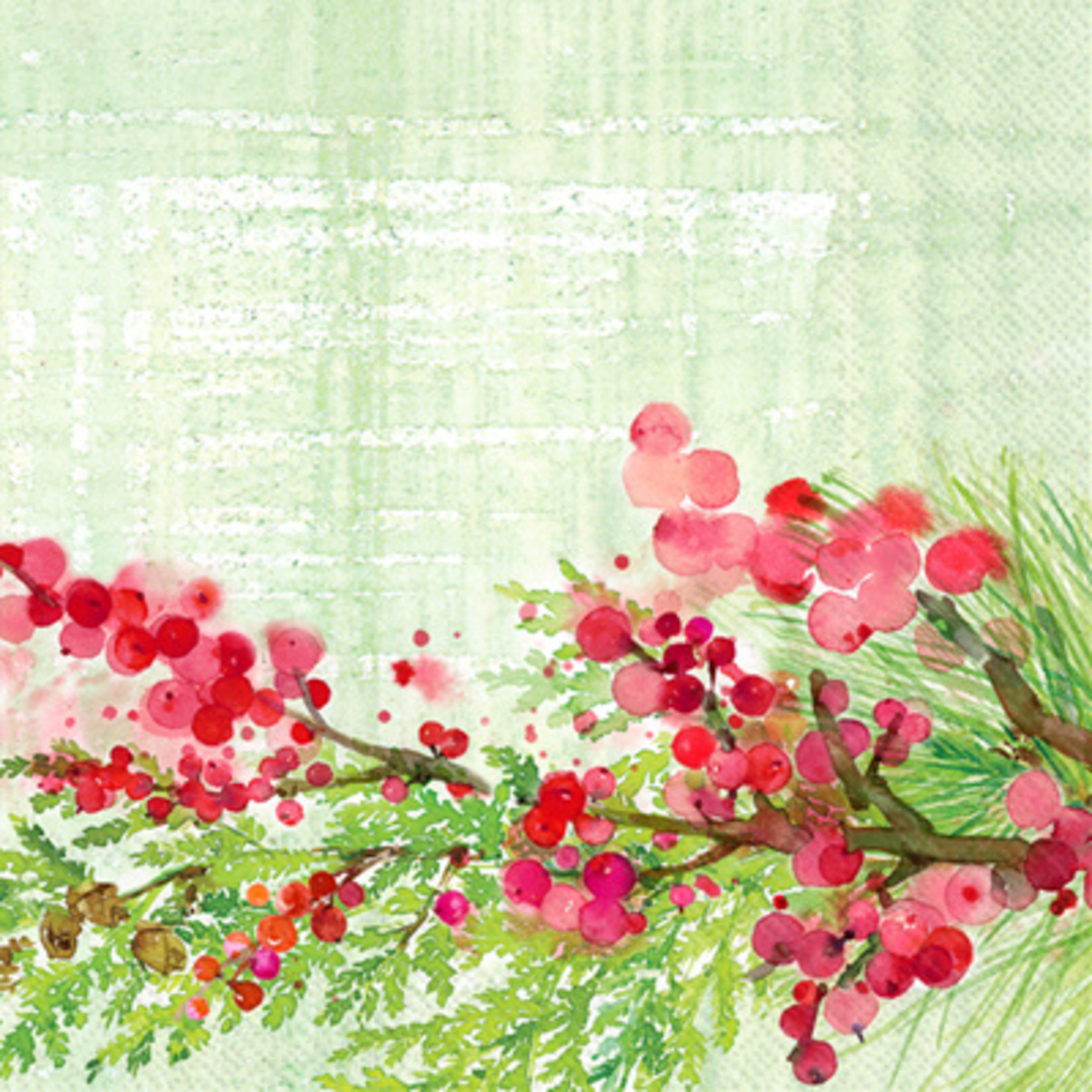 IHR Winterberry Lunch Napkin