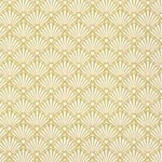 IHR Rocaille White Gold Cocktail Napkin