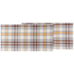 Danica Second Spin Plaid maize  table runner