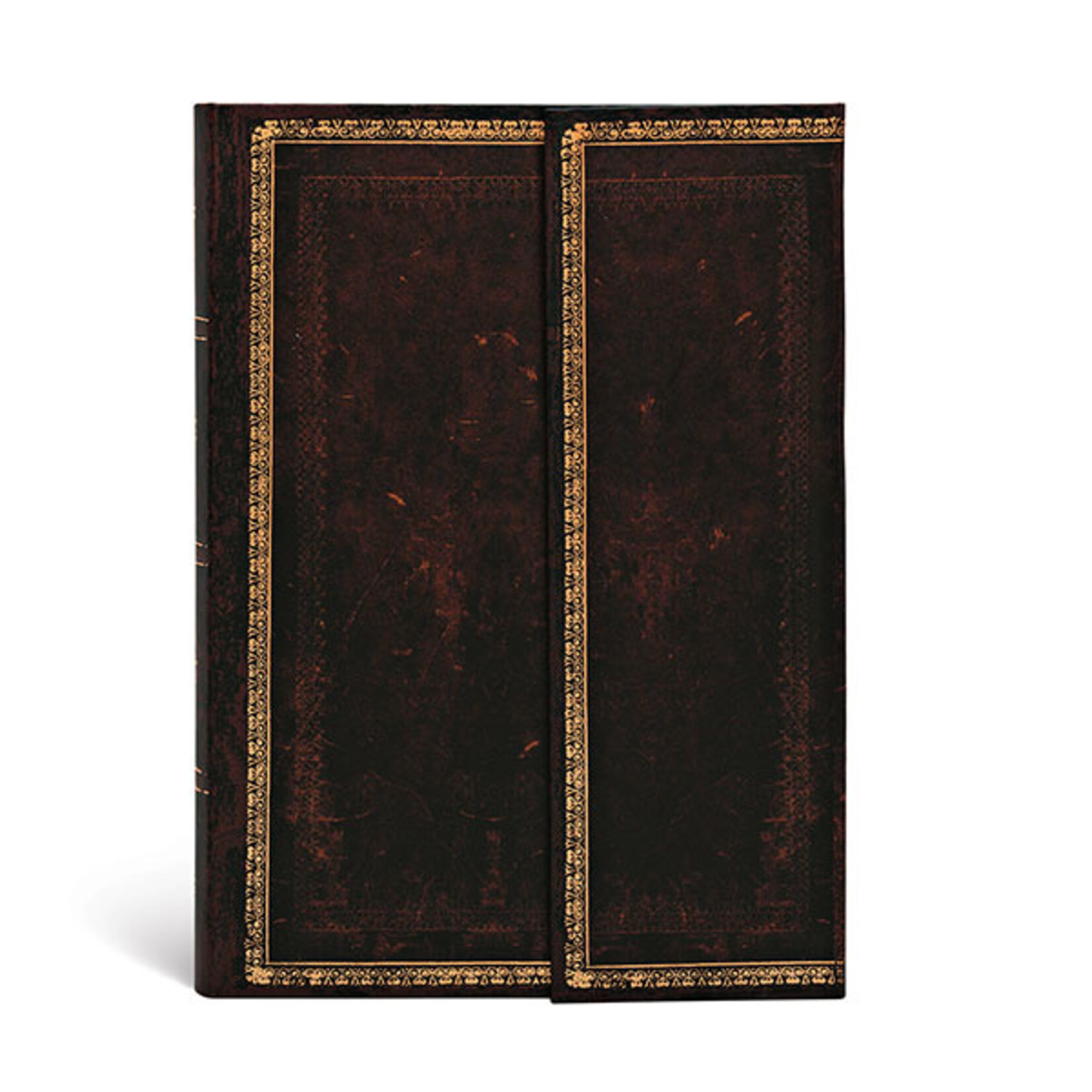 Paperblanks Journals Old Leather Black Moroccan Ultra  Lined