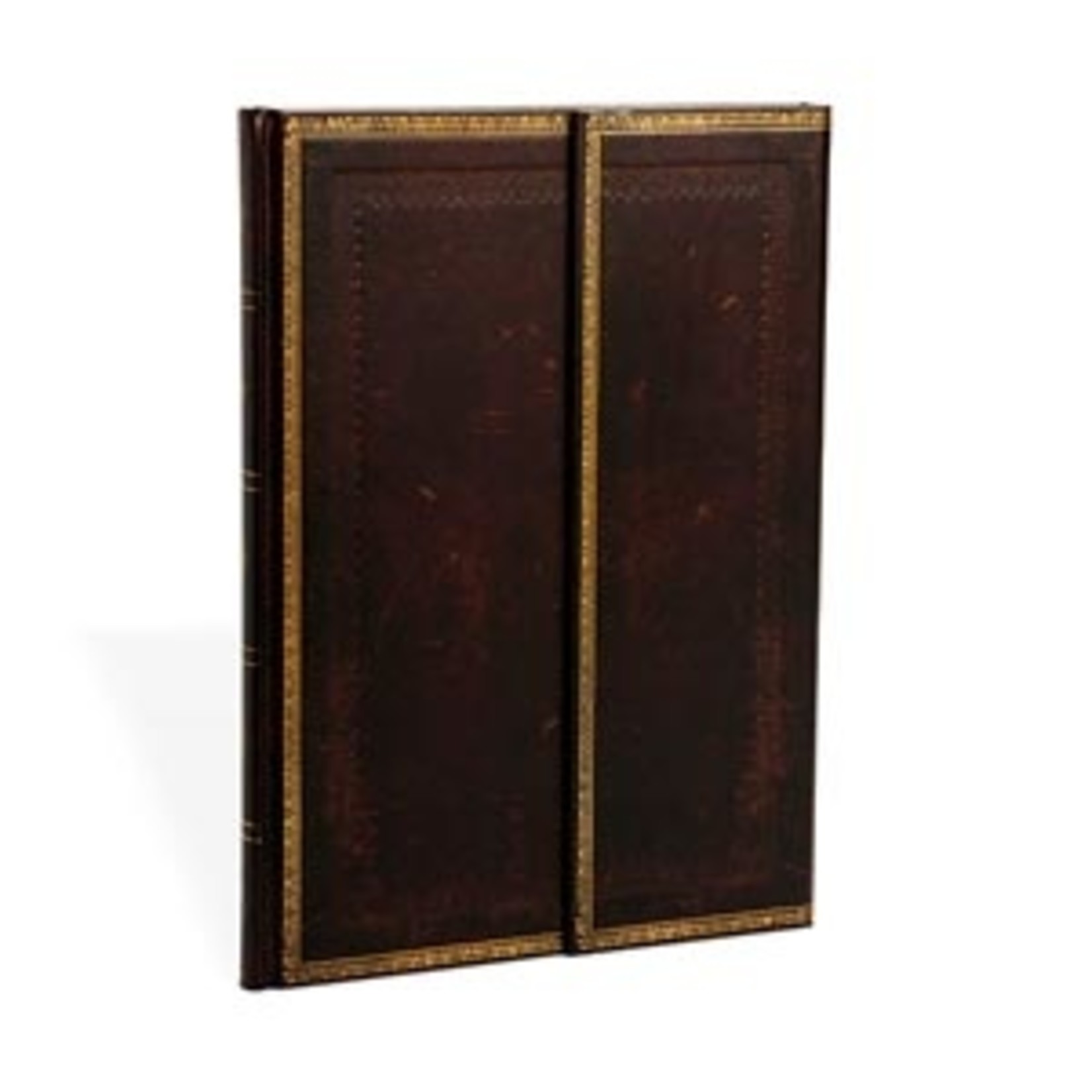 Paperblanks Journals Old Leather Black Moroccan Grande unLined