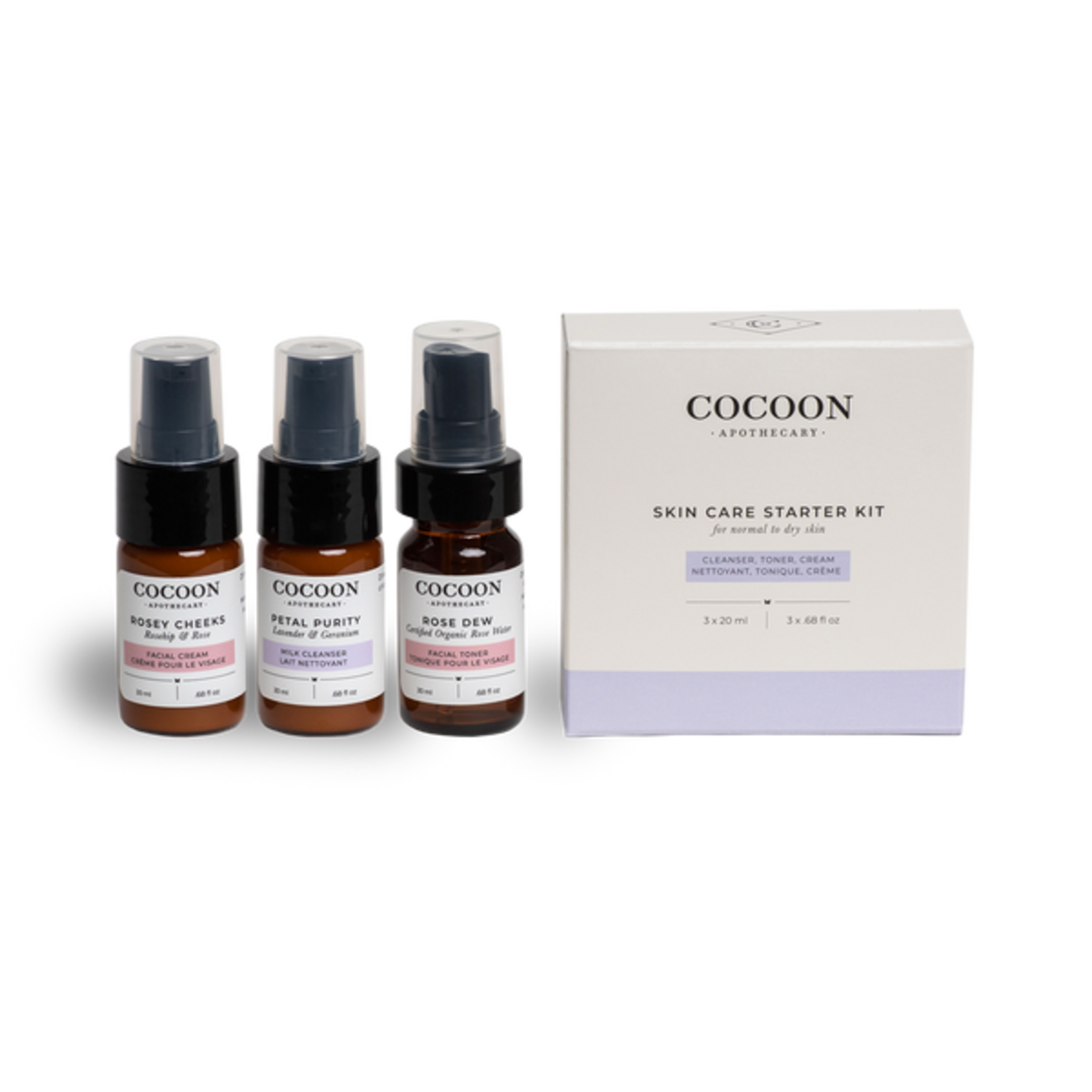 Cocoon Skin Care Starter dry Kit