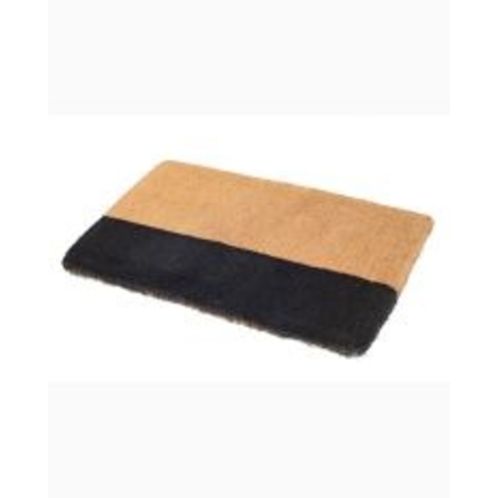 Fab Habitat Black Belt Doormat