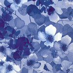 IHR Bluna Blue Lunch Napkin