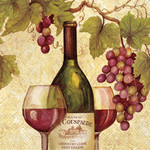IHR Red Wine Lunch Napkin
