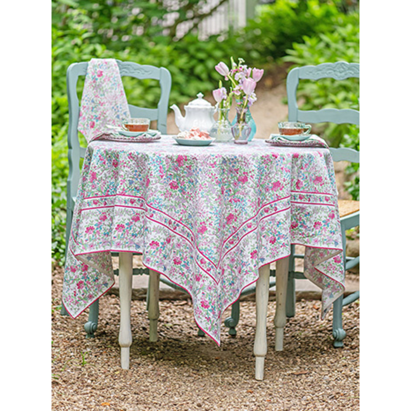 April Cornell Penelope Tablecloth Pastel 60x90