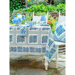 April Cornell Home Town Tablecloth Blue 60x108