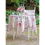 April Cornell Everlasting Tablecloth Ecru Rose 60x108