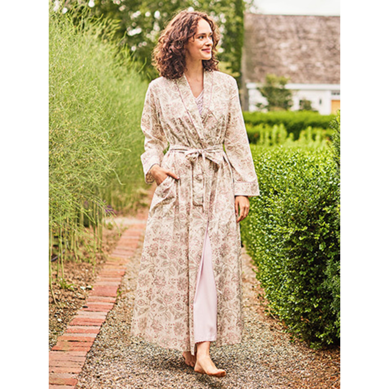 April Cornell Indian Fresco Dressing gown