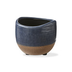 BASIN PLANTER LARGE BLUE