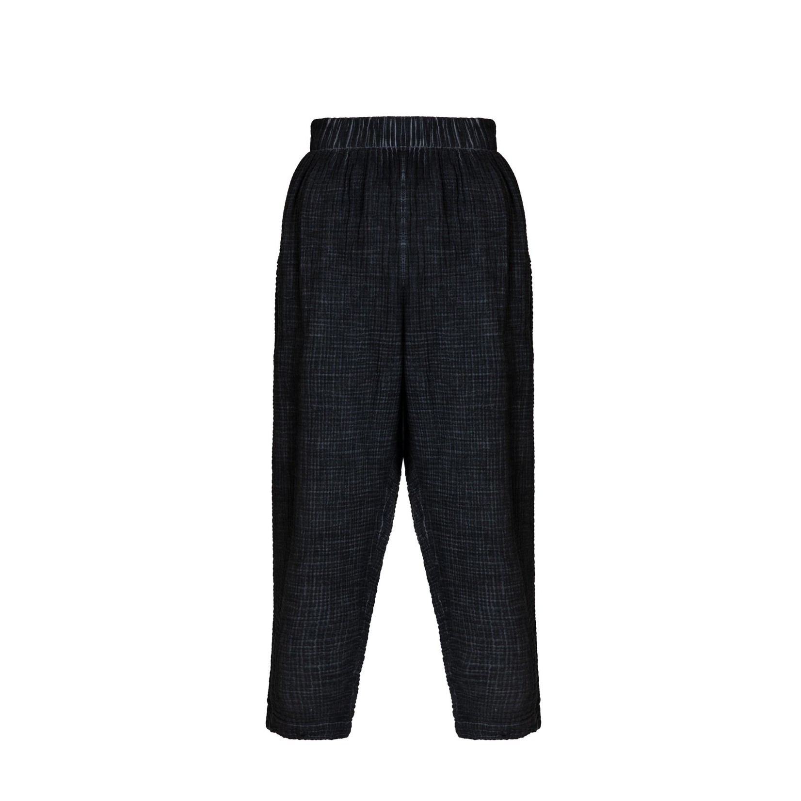 Pokoloko Crinkle Slouchy Pants - One-Sized - Black