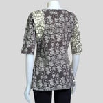LEOPARDS AND ROSES Sinker 3/4 T23311 ch