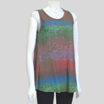 LEOPARDS AND ROSES Bamboo Sleeveless Top T23905
