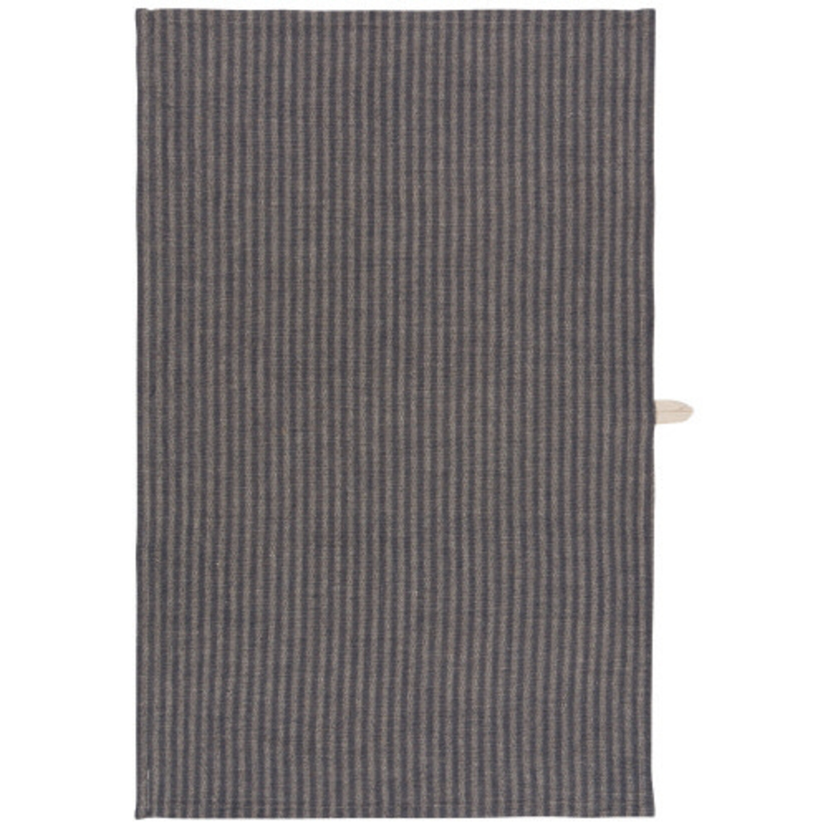 Danica Linen Tea Towel Midnight Stripe