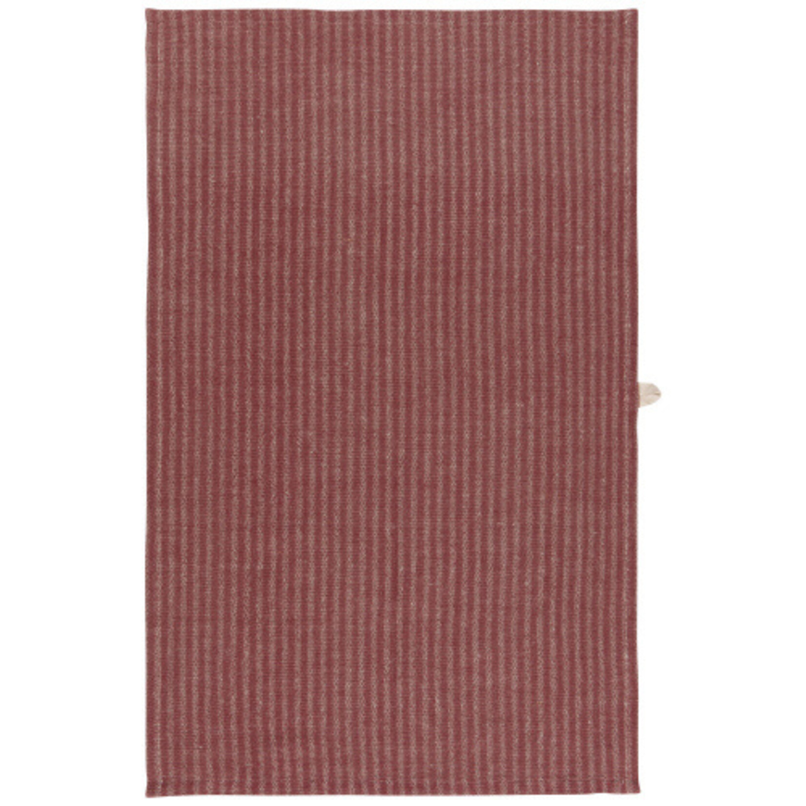 Danica Linen Tea Towel Wine Stripe