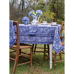 April Cornell Occasion Navy Tablecloth  36x36