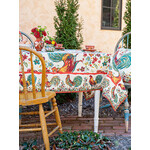 April Cornell Rooster Ecru Tablecloth  54x54